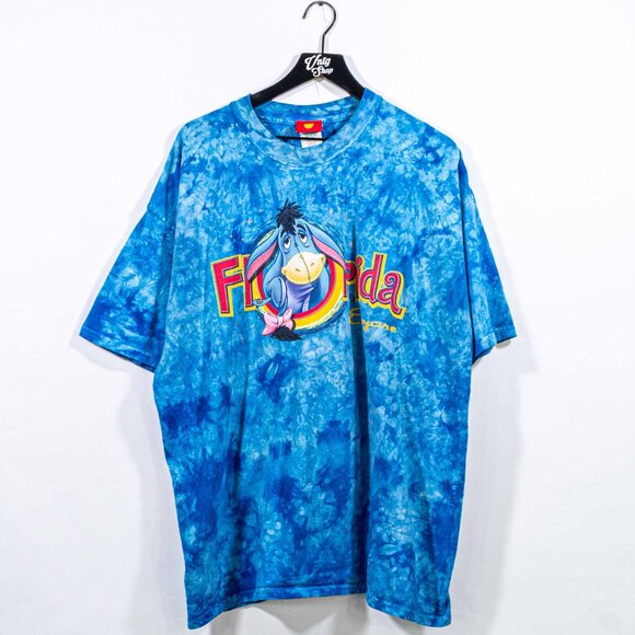 Eeyore Winnie The Pooh Florida T-Shirt Disney Jerry Leigh XXL VTG Y2K Cartoon - Picture 1 of 8